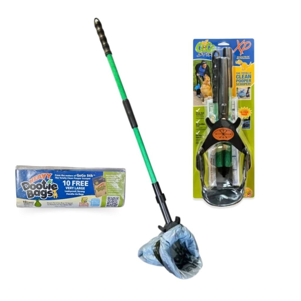 XP Pro Pooper Scooper - 37" Totally Clean, Quick, & Convenient
