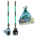 GoGo Stik® XP Pooper Scooper & Dootie Rake Set with Dootie Bags