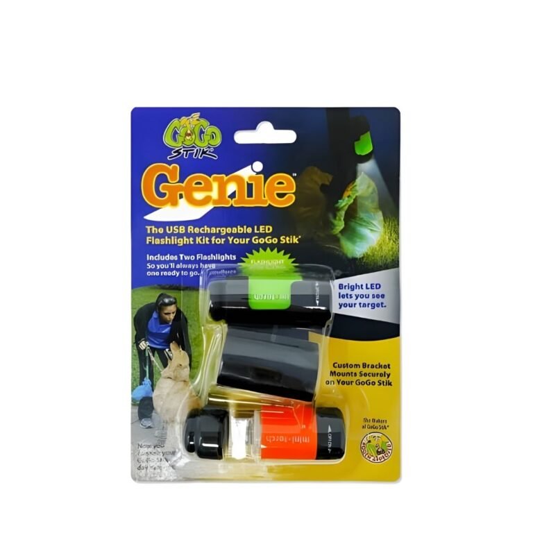 Genie USB Rechargeable LED Flashlight for Your GoGo Stik Pooper Scooper
