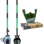 XP PRO Scooper and Rake-Spade Set Bundled with100 HEAVY Dootie Bags