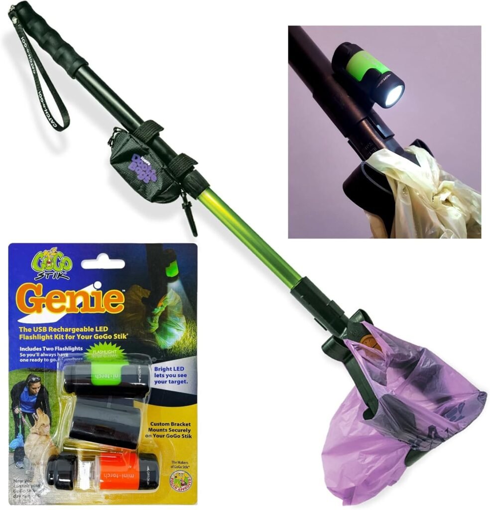 Catch-N-Go! Catcher-Scooper and Genie Rechargeable LED Flashlight Kit