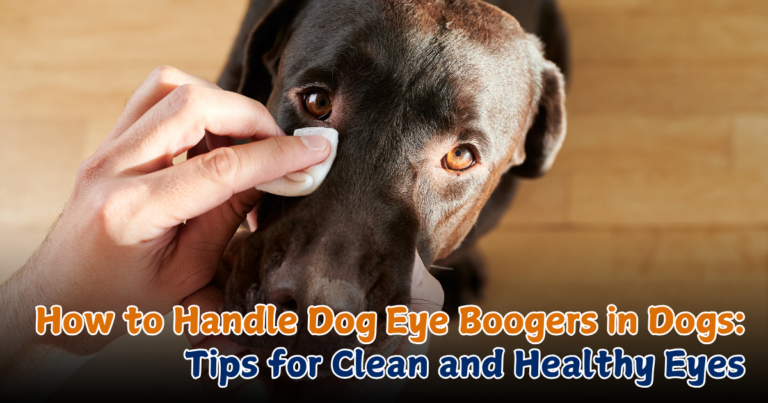 Dog Eye Boogers