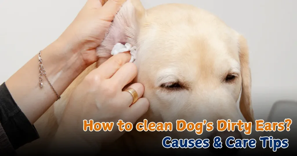 clean dog's dirty ears