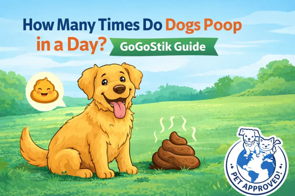 How Many Times Do Dogs Poop in a Day? | GoGoStik Guide