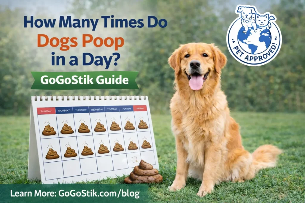 How Many Times Do Dogs Poop in a Day? | GoGoStik Guide