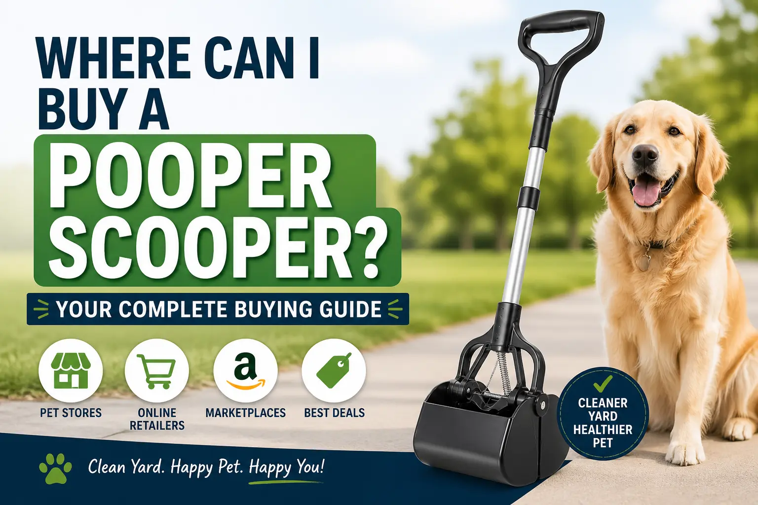 Where Can I Buy a Pooper Scooper? Best Places to Shop in 2026
