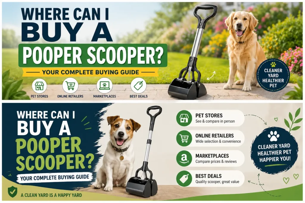 Where Can I Buy a Pooper Scooper? Best Places to Shop in 2026