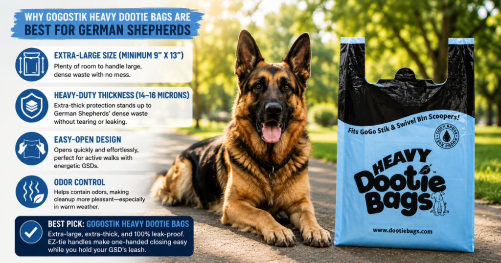 Poop Bags by Dog Breed Size