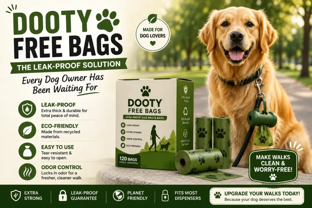 Dooty Free Bags: The Leak-Proof Solution Every Dog Owner Has Been Waiting For