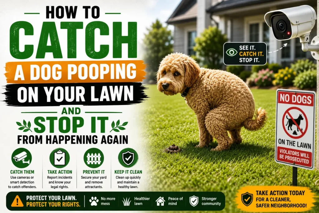How to Catch a Dog Pooping on Your Lawn & Stop It for Good