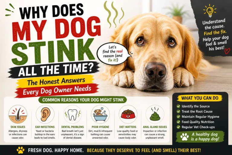 Why Does My Dog Stink All the Time