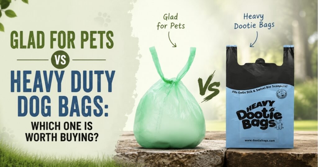 Glad for Pets vs Heavy Duty Dog Bags — Compared