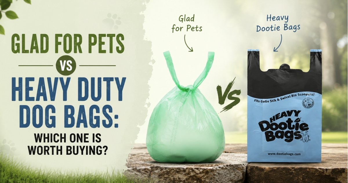 Glad for Pets vs Heavy Duty Dog Bags — Compared