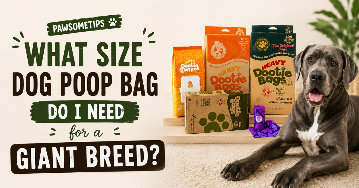 What Size Dog Poop Bag Do I Need for a Giant Breed?