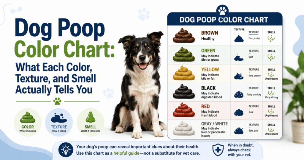 Dog Poop Color Chart