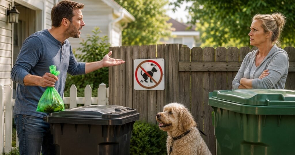 Dog Poop Neighbor Dispute