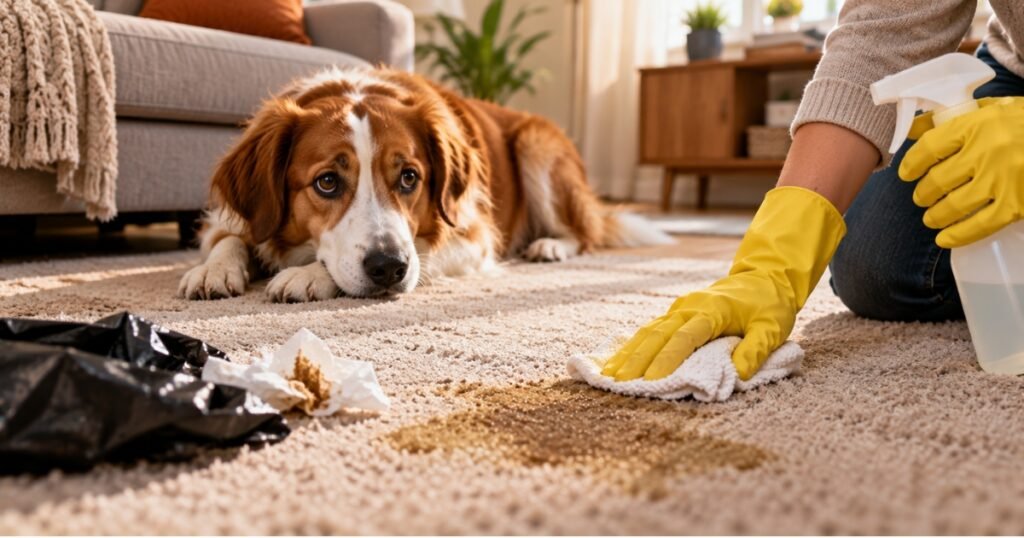Dangers of Dog Feces and Urine in House