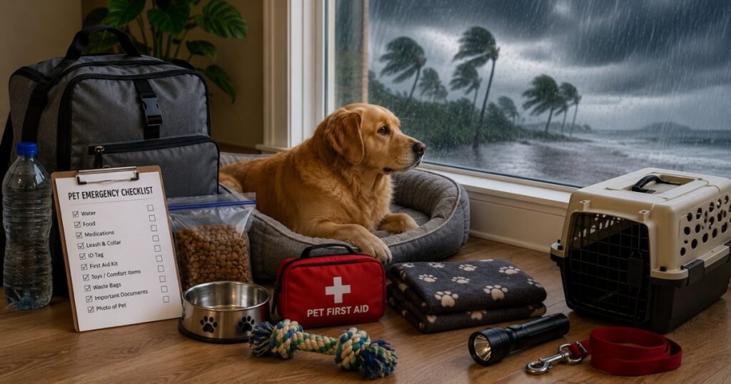 Hurricane Preparedness Dogs