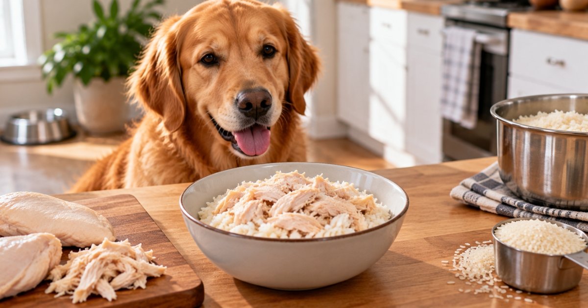 Bland Diet for Dogs: Chicken & Rice Done Right