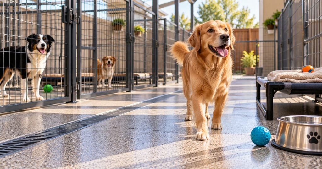 7 Dog Kennel Flooring Options Ranked by Cleanup