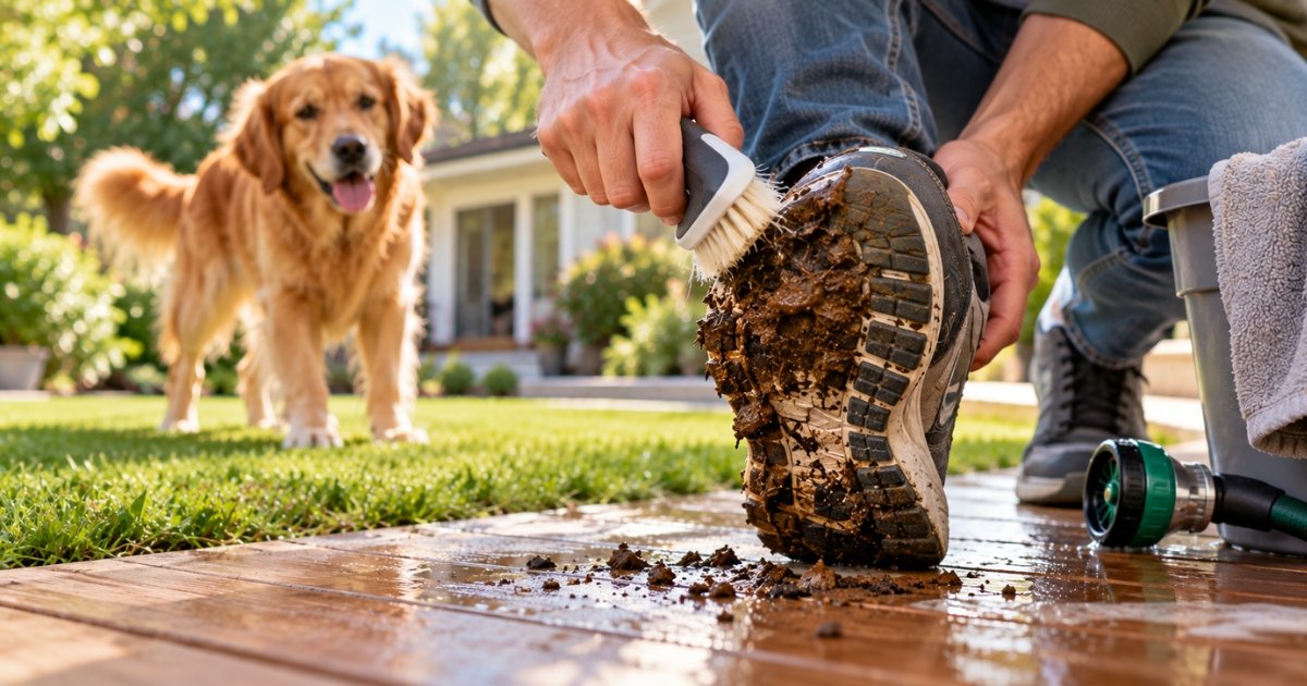 How to Get Dog Poop Off Shoes